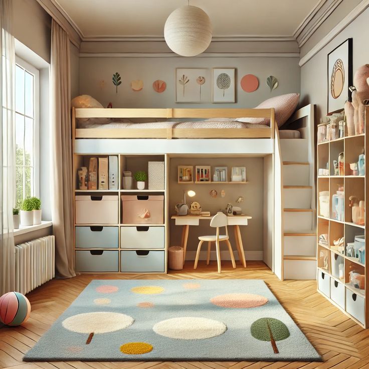 Kamar tidur anak 3x3
